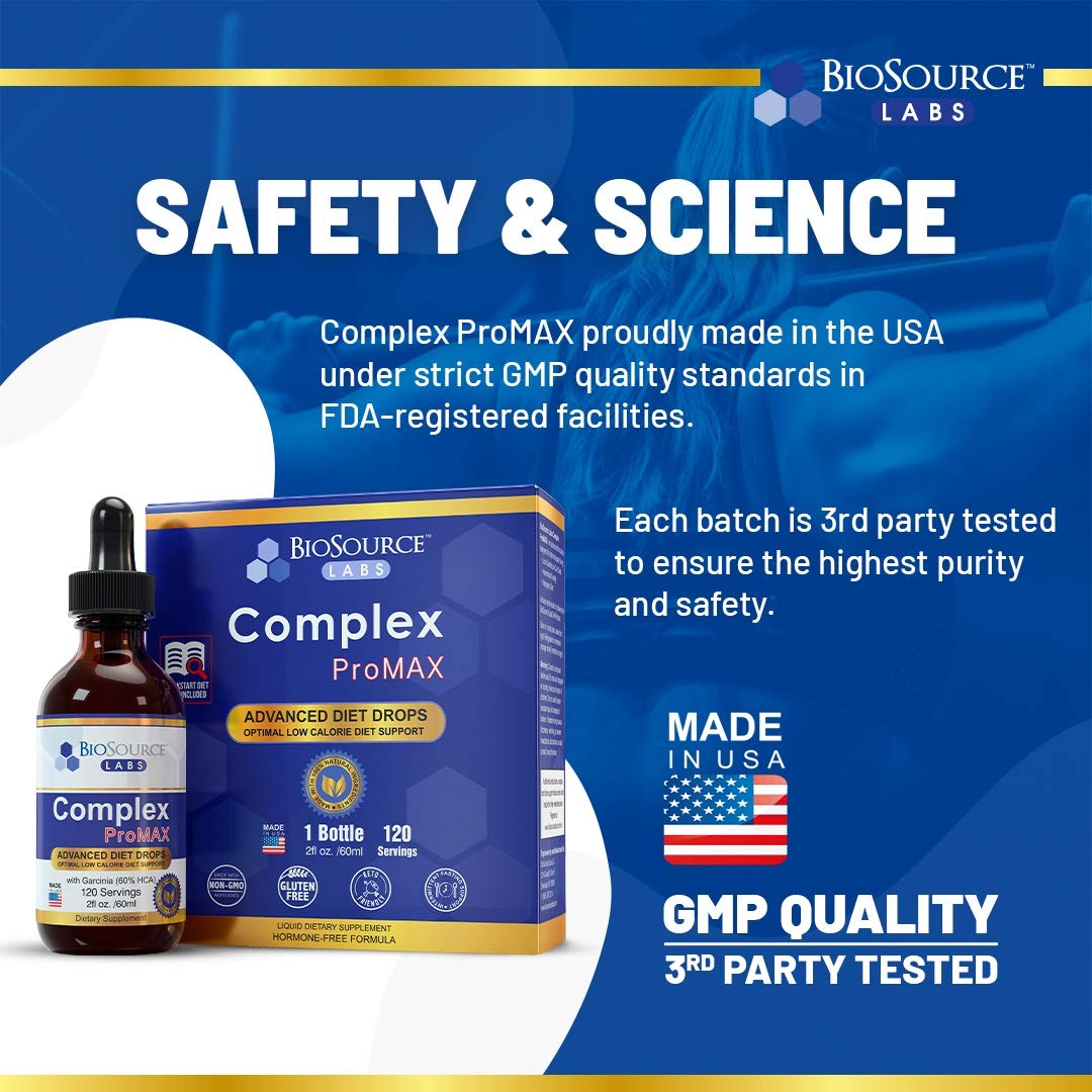 BioSource Labs Complex ProMAX Premium Diet Drops (1 x 2 oz Bottle) BioSource Labs buy supplements canada
