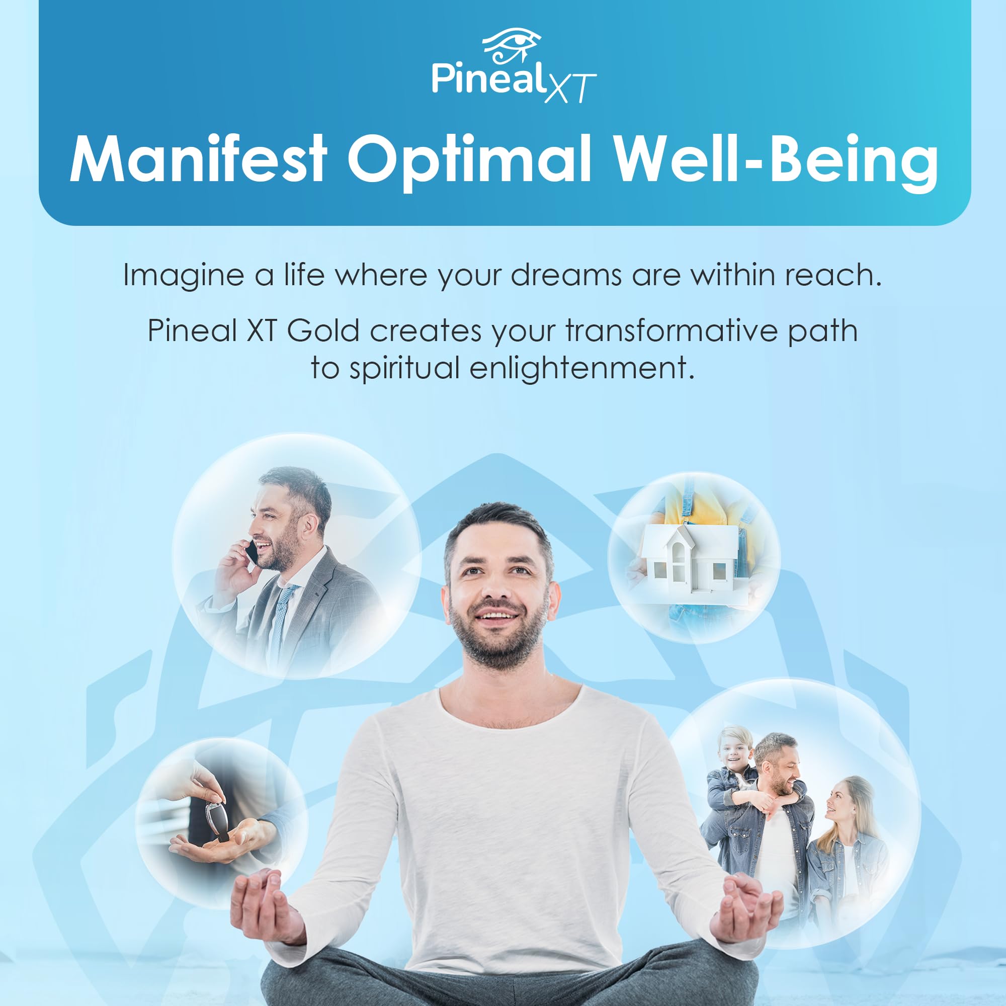 Nutraville Pineal XT Gold - Pineal Gland Supplement - Third Eye Awakening - Focus and Memory Supplement for Brain - 7 Powerful Ingredients Decalcify, Detox, and Activate Your Pineal Gland, 2 Pack Nutraville buy supplements canada