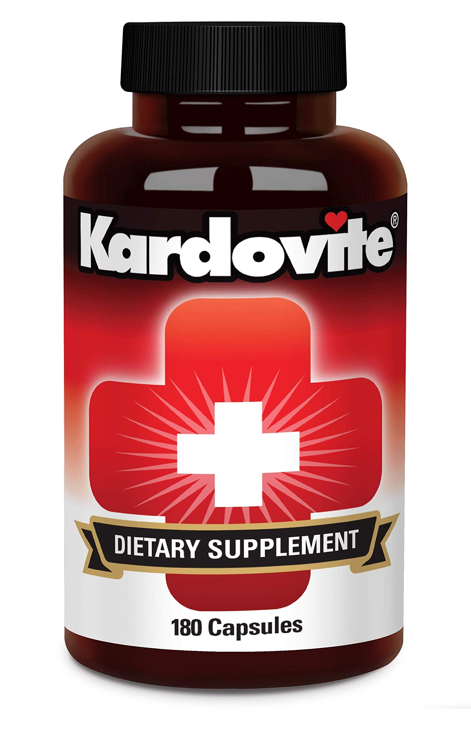 Kardovite Herbal Circulation Support Capsules 180s | Supports Circulatory Wellness with Hawthorn, Garlic, Ginkgo, Cayenne, Milk Thistle, Bilberry & Valerian | Supports Vitality & Daily Wellness Kardovite buy supplements canada