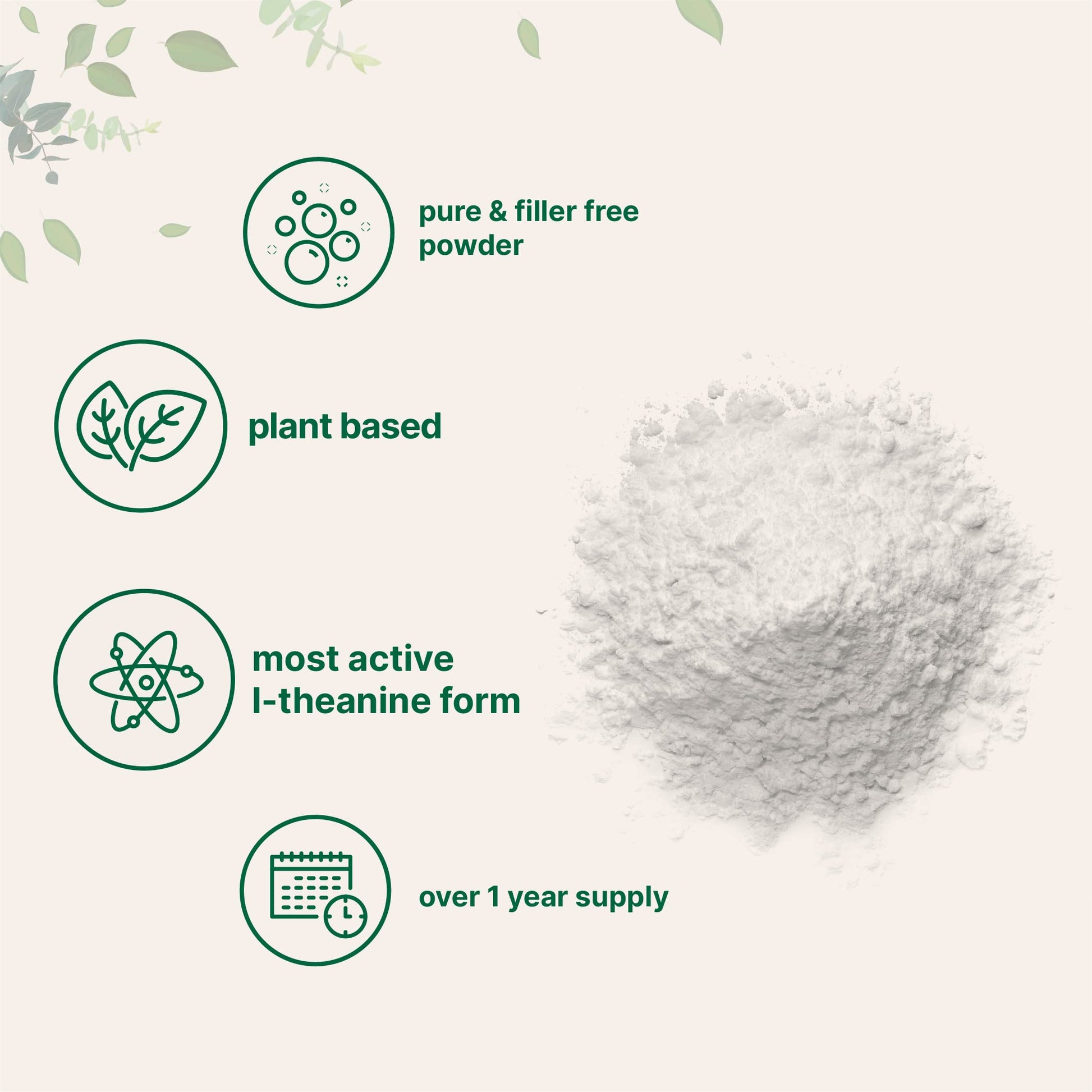 Pure L-Theanine Powder, 100 Grams (1 Year Supply), Filler Free, No GMOs and Vegan Micro Ingredients buy supplements canada