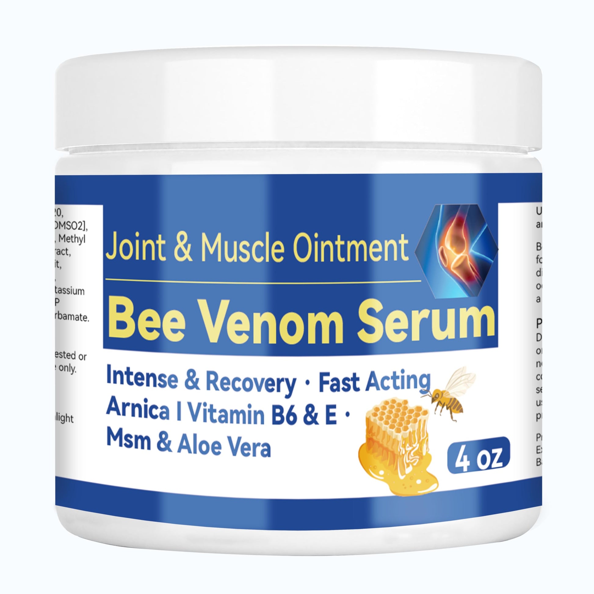 Cedonivor Bee Venom Joint and Bone Cream, Bee Venom Joint Relief Cream Joint Care for Knee, Neck, Back, Hands, Feet Moisturizer Cedonivor buy supplements canada