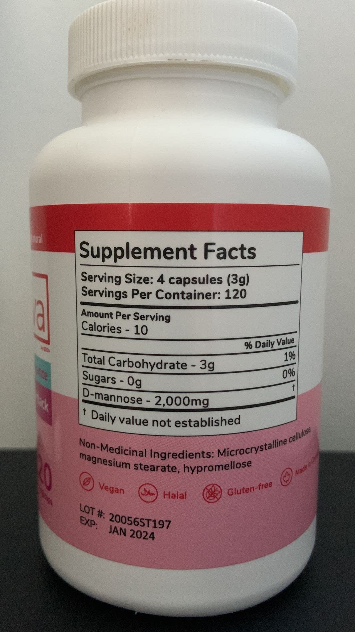 Szio+ Utiva D-Mannose 500mg Capsules – Naturally Flush The Bladder and Urinary Tract – UTI Avoidance – D Mannose Supplements for Women – Supports Urinary Tract Infection Treatments, 120 Capsules Szio+ buy supplements canada