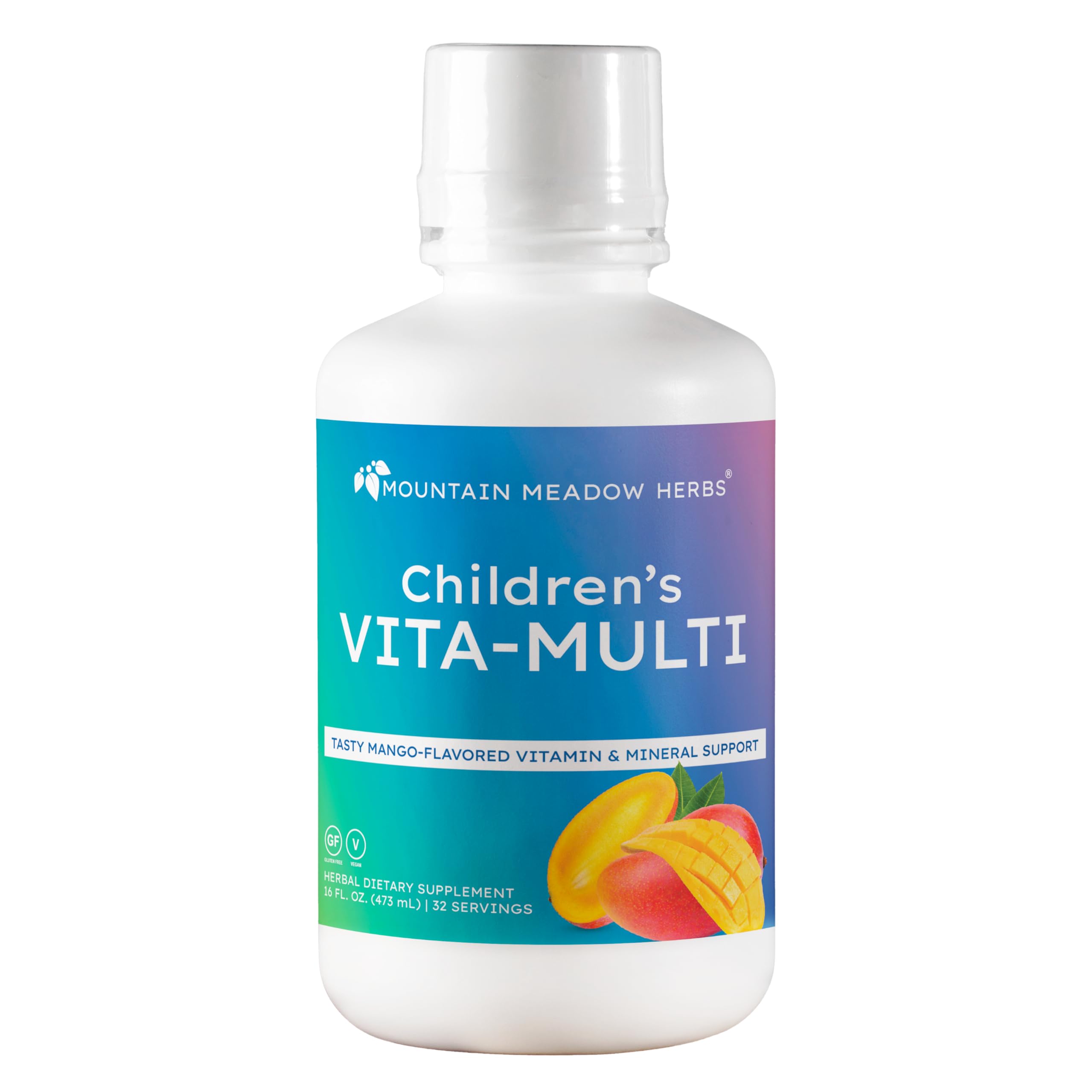 Mountain Meadow Herbs Children's Vita-Multi: Blended Vitamin & Mineral Supplement - Fast Absorbing Liquid Kids Vitamins with Fruits, Greens, and Eye-Protecting Lutein (16 oz.) Mountain Meadow Herbs buy supplements canada