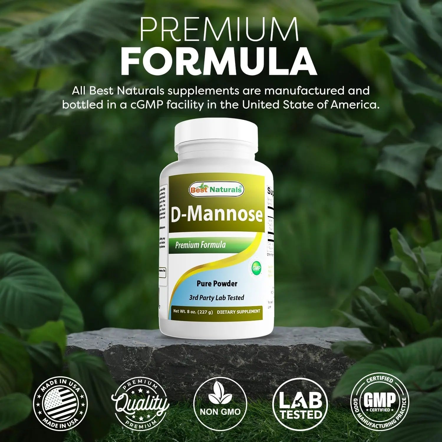 Best Naturals D-Mannose Pure Powder - Urinary Tract Cleanse Supplement - 8 OZ Best Naturals buy supplements canada