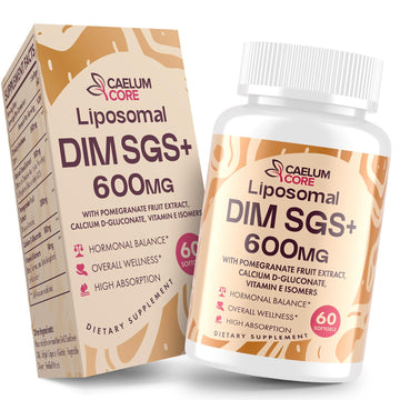 CEALMU CORE Liposomal DIM SGS Supplement - Estrogen Supplements for Women & Men Contains Sulforaphane Glucosinolate, Vitamin E, Pomegranate Fruit - Support Detox and Antioxidant (1 Pack) CEALMU CORE buy supplements canada