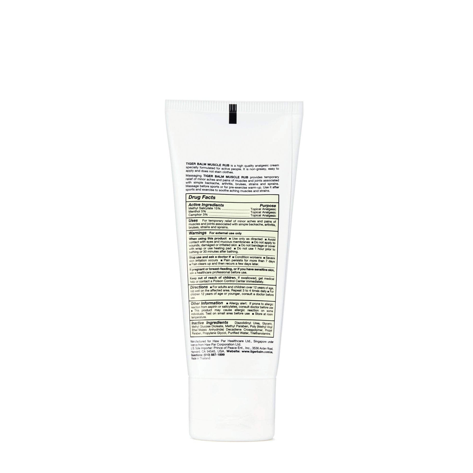 Prince of Peace Tiger Balm Muscle Rub Prince Of Peace buy supplements canada