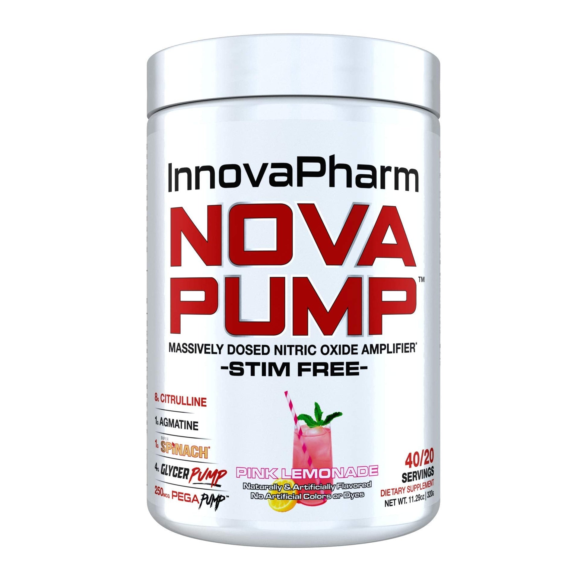 InnovaPharm NOVAPUMP (Pink Lemonade) - 11.2 Ounces InnovaPharm buy supplements canada