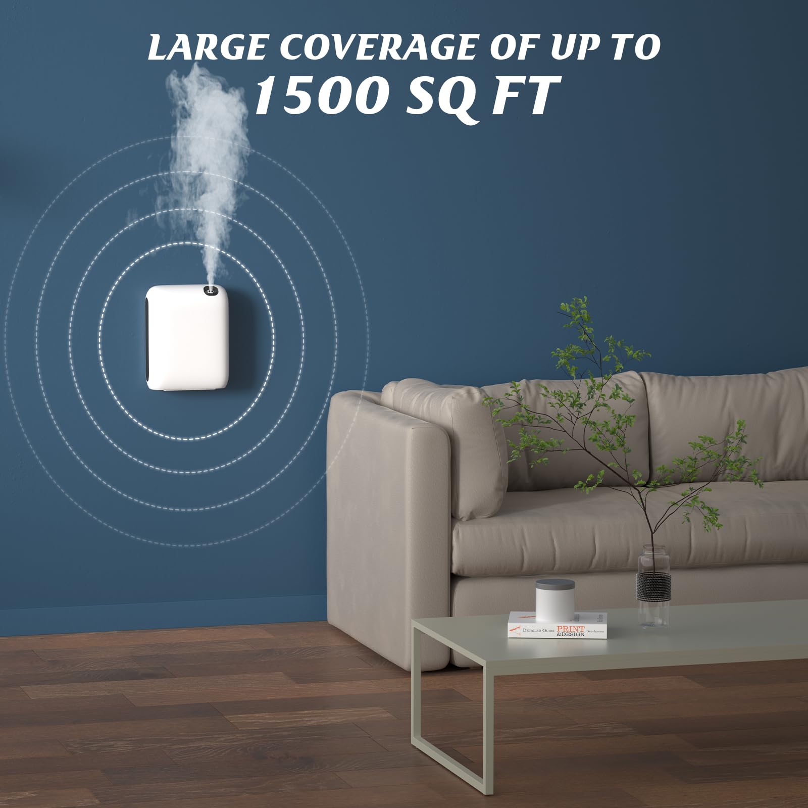Barthelemy Scent Air Machine for Home, 1500 Sq. Ft Coverage Waterless Essential Oil Diffuser Barthelemy buy supplements canada
