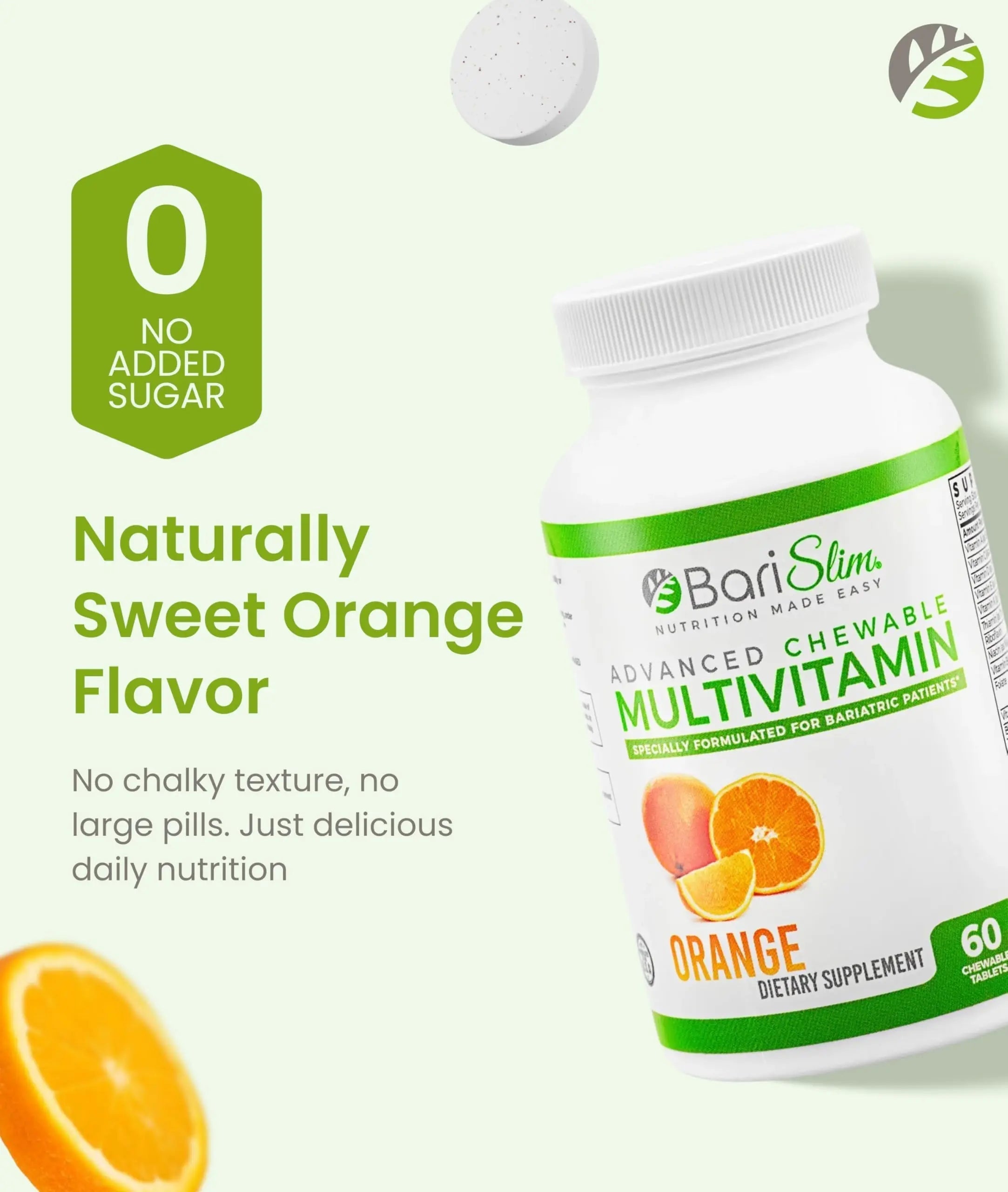 BariSlim Advanced Chewable Bariatric Multivitamin Tablets - Bariatric Vitamin and Supplement for Post Bariatric Surgery Including Gastric BariSlim buy supplements canada