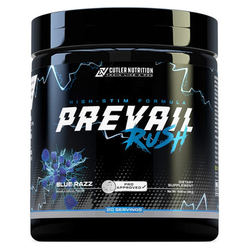 Cutler Nutrition High Stim Pre Workout Powder Prevail Rush Preworkout for Men & Women Cutler Nutrition buy supplements canada