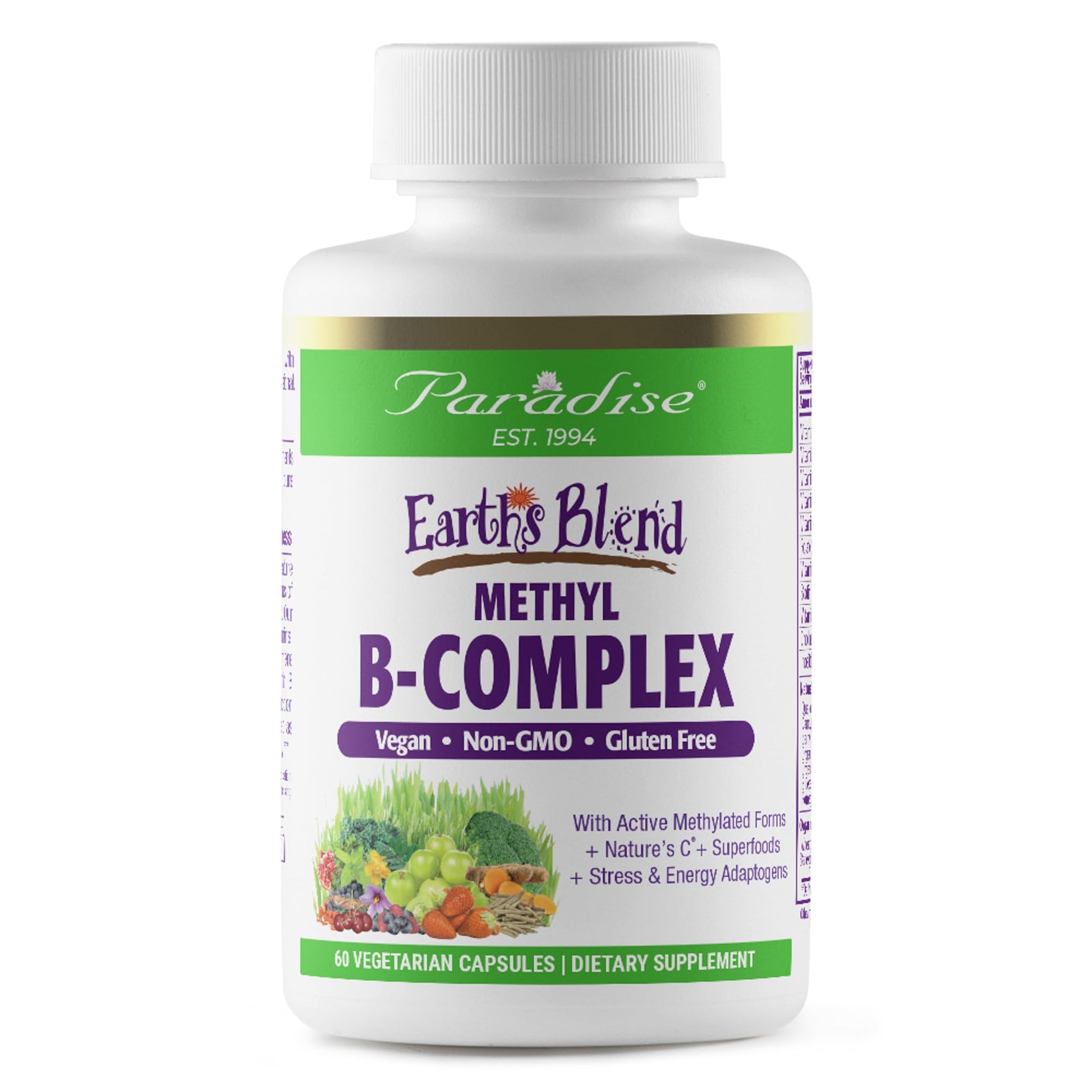 Paradise Herbs Earth's Blend Once Daily Multivitamin & B-Complex Bundle Paradise Herbs buy supplements canada