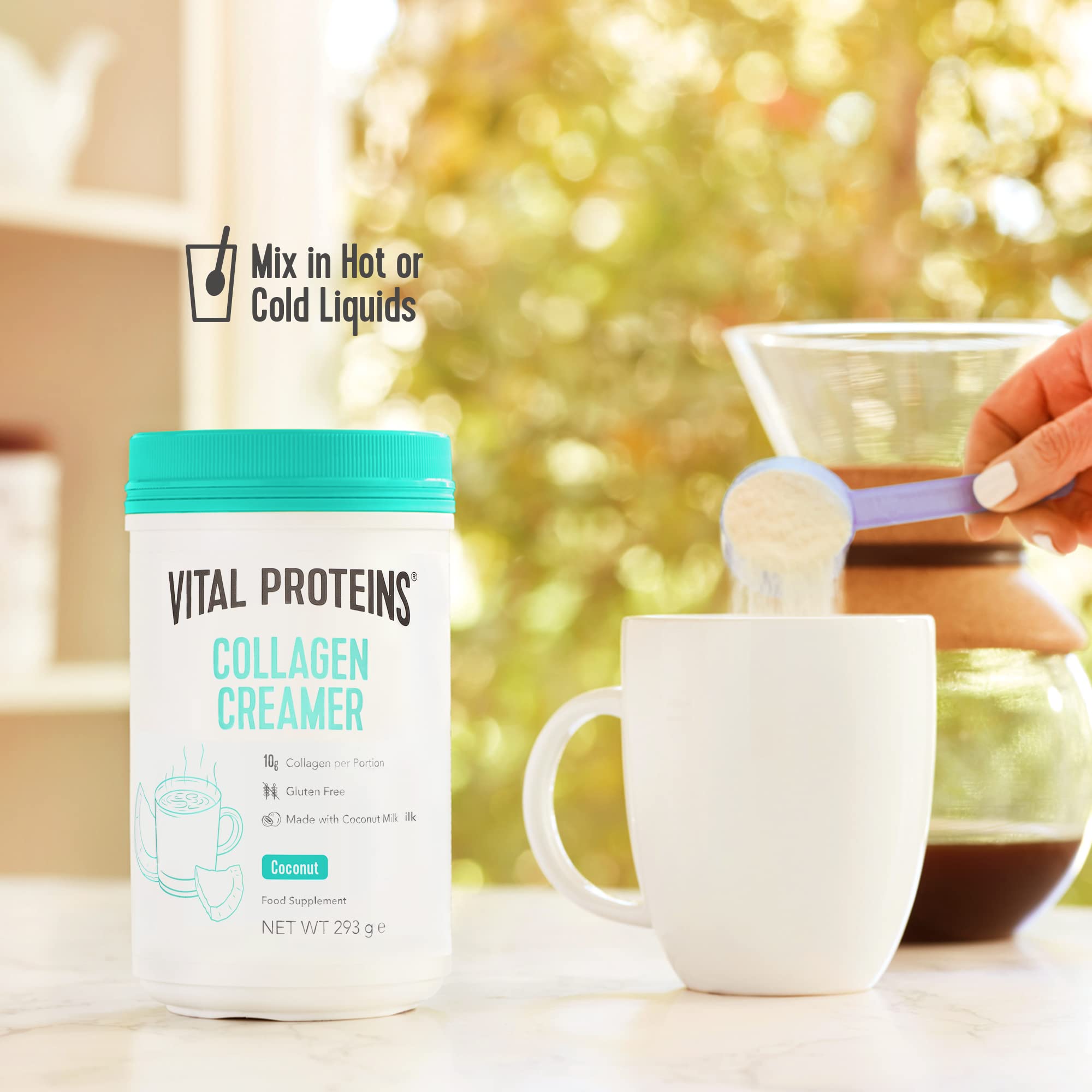 Vital Proteins Collagen Coffee Creamer, No Dairy & Low Sugar Powder with Collagen VITAL PROTEINS buy supplements canada
