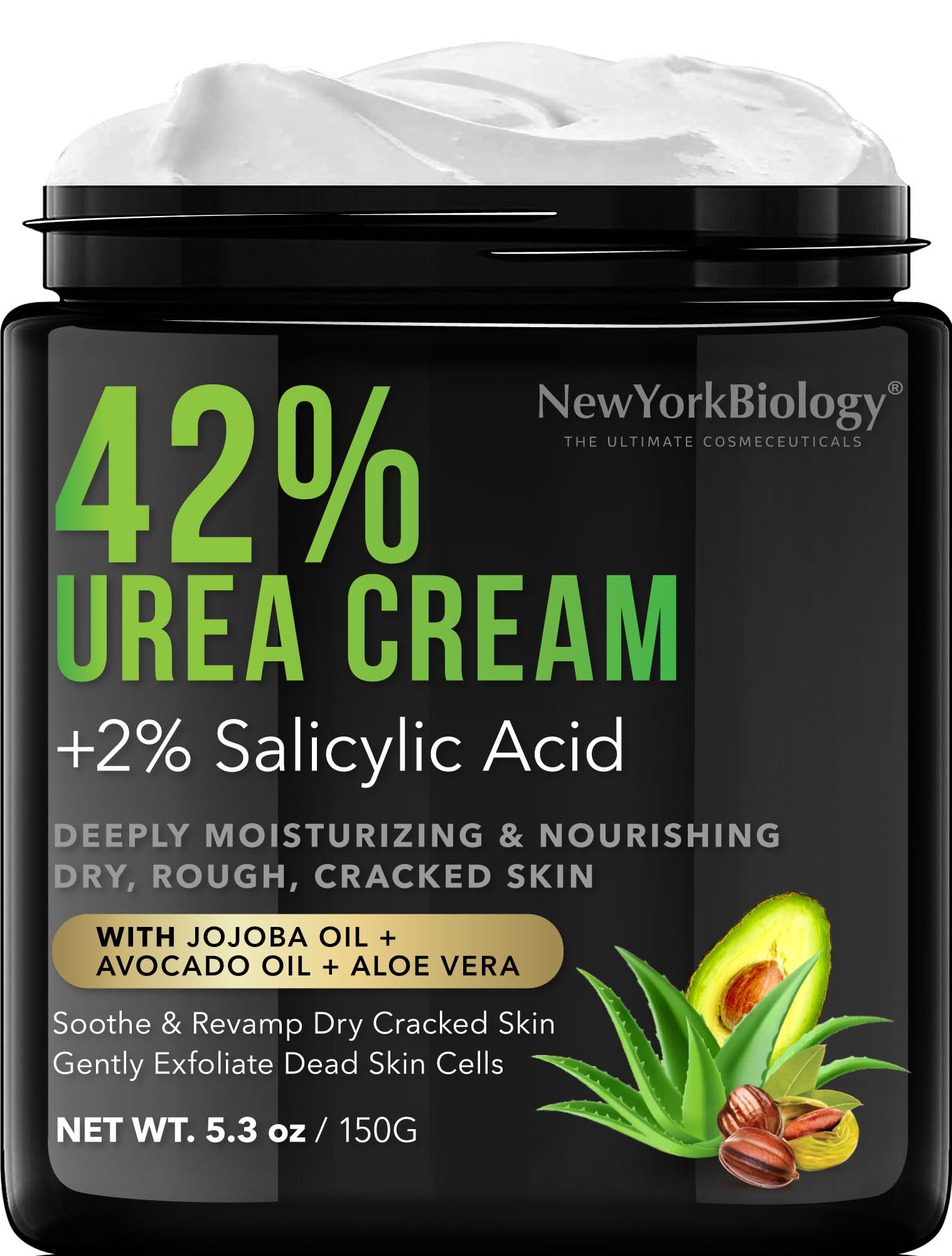 New York Biology 42% Urea Cream with 2% Salicylic Acid - Moisturizing Urea Foot Cream NEW YORK BIOLOGY THE ULTIMATE COSMECEUTICALS buy supplements canada