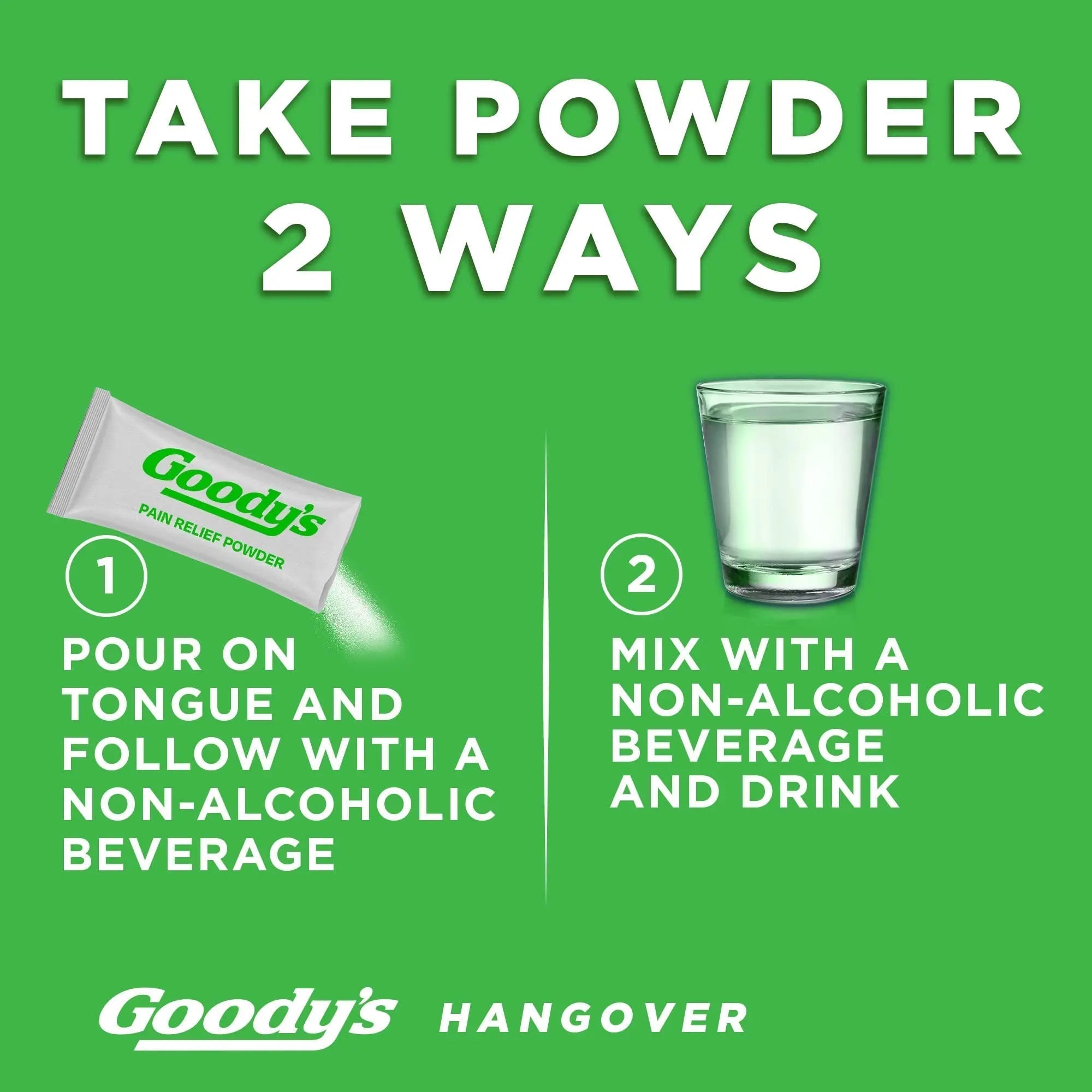 Goody's Hangover Powders, Fast Pain Relief & Boost of Alertness Berry Citrus, 4 ct (Pack of 1) Goody's buy supplements canada