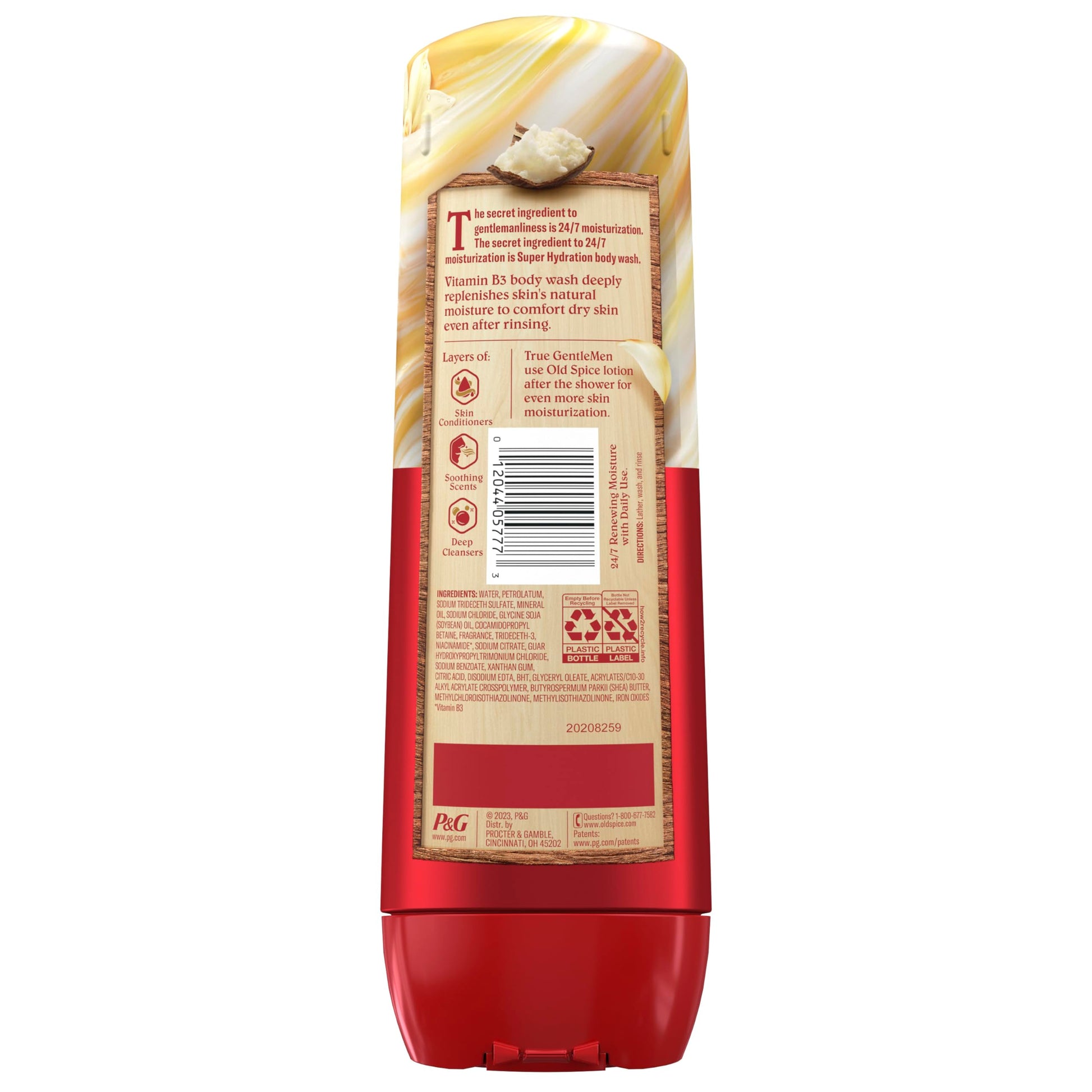 Old Spice Body Wash GentleMan’s Super Hydration for Men, 24/7 Renewing Moisture, Gentle on Skin with Skin Conditioners Old Spice buy supplements canada