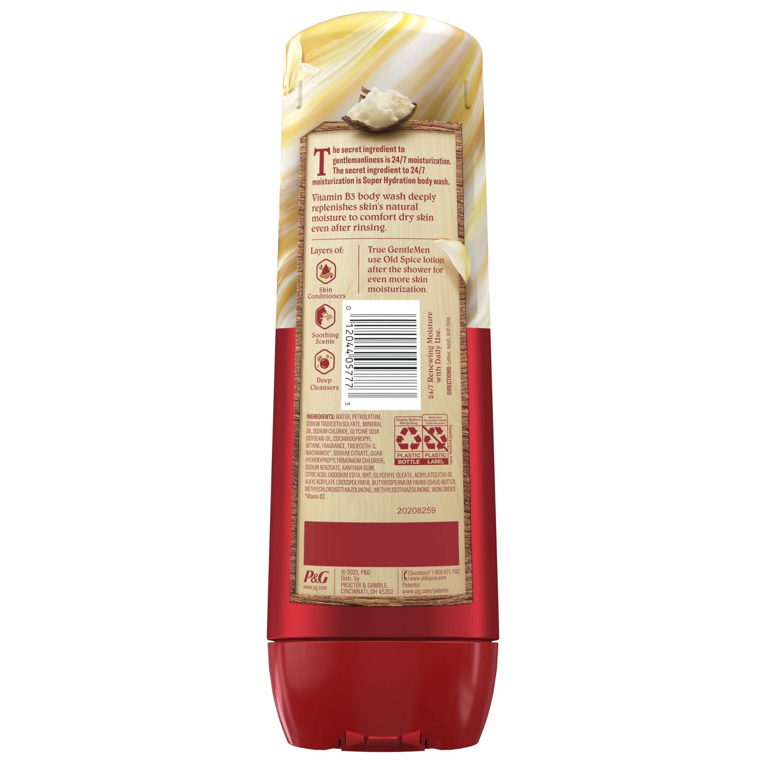 Old Spice Body Wash GentleMan’s Super Hydration for Men, 24/7 Renewing Moisture, Gentle on Skin with Skin Conditioners Old Spice buy supplements canada