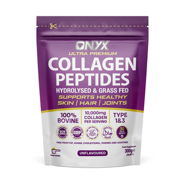 Premium Collagen Powder 300g Hydrolysed Bovine Collagen Peptides Powder ONYX INGREDIENTS 101 buy supplements canada