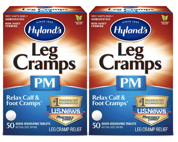 Hyland's Leg Cramps PM Tablets 50 ea 50 Count (Pack of 2) Hyland's buy supplements canada