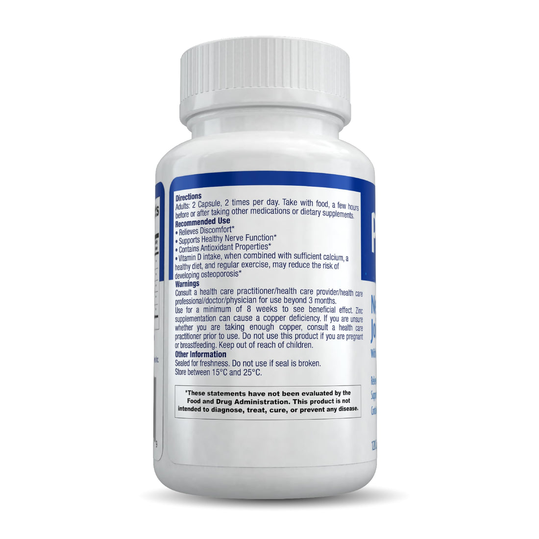 Pamidrol Nerve and Joint Support with Added Calcium 120 Capsules Pamidrol buy supplements canada