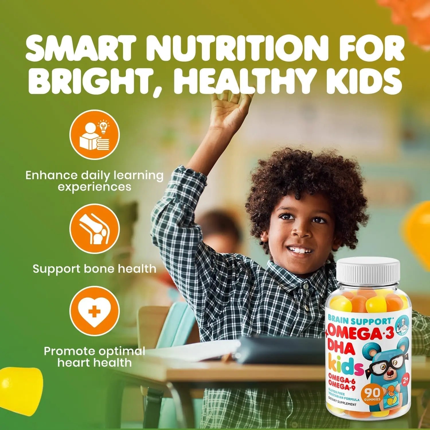 DR. MORITZ Omega 3 Gummies (90 Count) and Kids Multivitamin Gummies Bundle (60 Count) - for Daily Health Support - Vegan DHA Omega 3 for Kids DR. MORITZ buy supplements canada