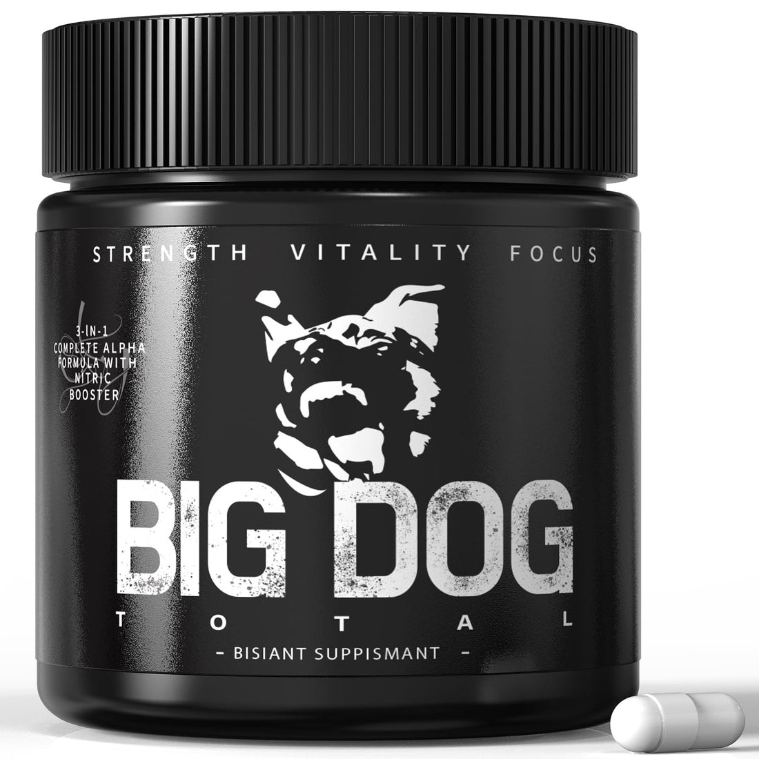 Big Dog Total Male 3-in-1 Total Alpha Blend Men’s Must-Have, Non-GMO - Natural Energy & Endurance Support, 60 Count (Big Dog Total - 1Pcs) FMRFMR buy supplements canada