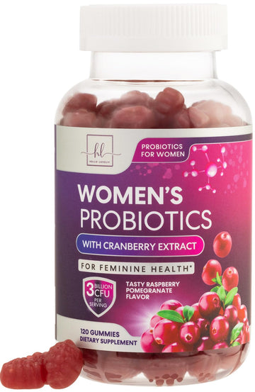 Probiotics for Women + Cranberry - 3 Billion CFU Guaranteed & 6 Vegan Strains for Women's Hello Lovely! buy supplements canada