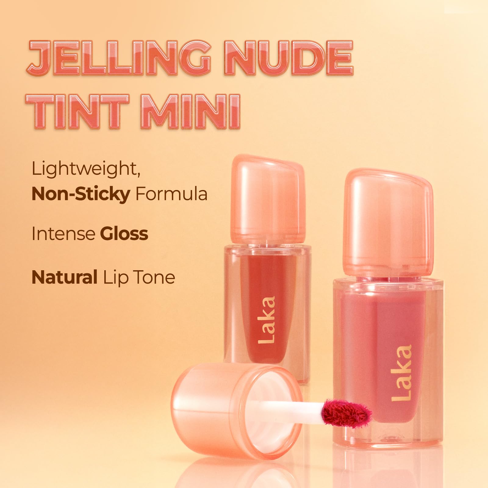 Laka Jelling Nude Gloss, Sheer Hydrating Lip Oil with No Stain, Non-Sticky, Nourishing Gloss for a Glowy Look, K-Beauty (#301 Figring, 1.9g/0.07oz) Laka buy supplements canada