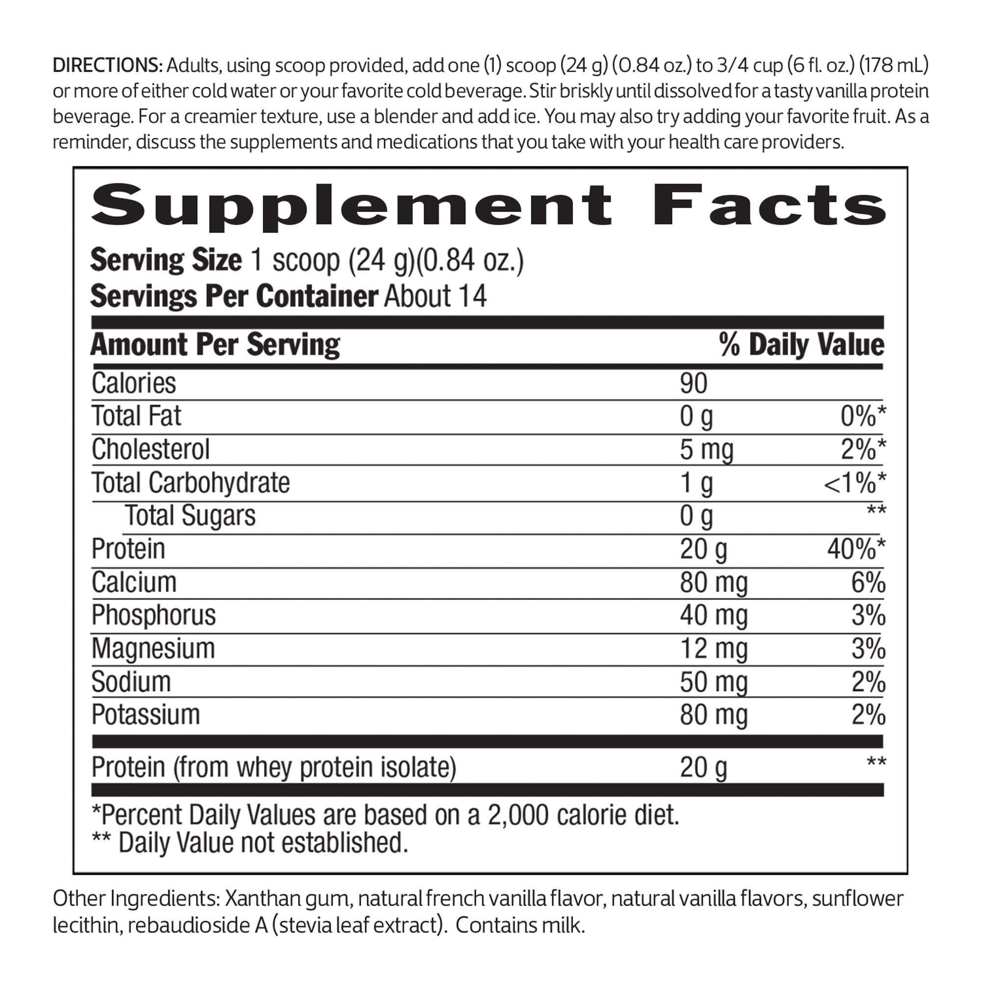 Biochem 100% Whey Sugar-Free Vanilla 20g, 11.8oz, Certified Vegetarian, Certified Gluten Biochem buy supplements canada