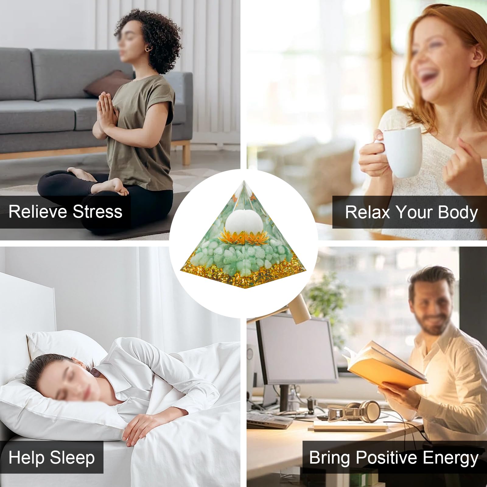 MrMrKura Orgone Pyramids Orgone Energy Pyramid Flower of Life Crystals Organite Obsidian MrMrKura buy supplements canada