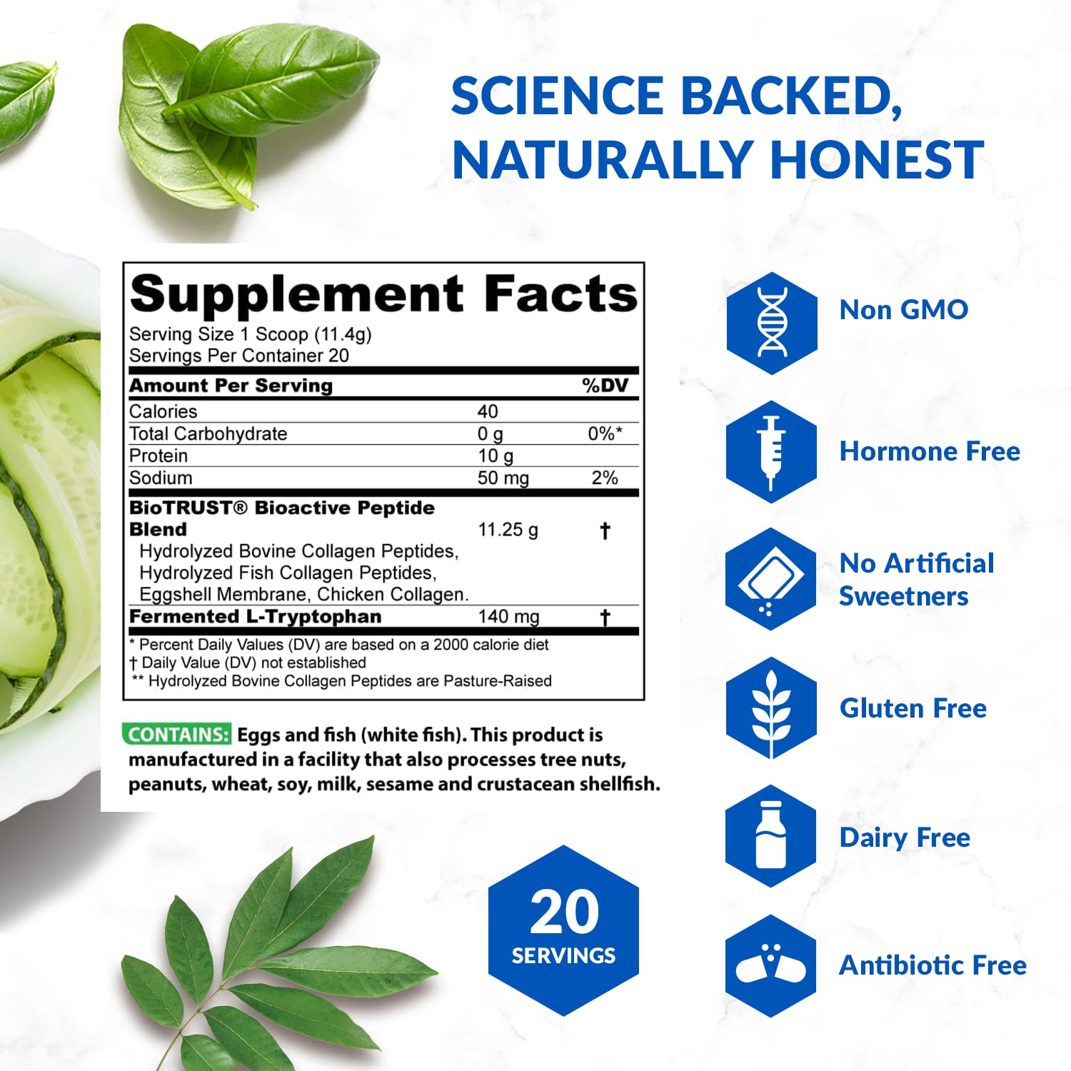 BioTrust Ageless Multi Collagen Protein Powder – 5 Collagen Types (I, II, III, V, X) BioTrust buy supplements canada