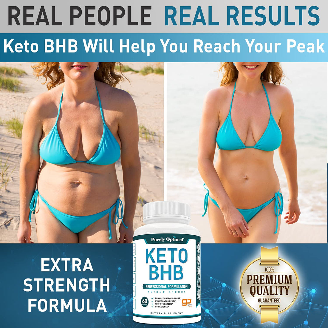 Purely Optimal Keto BHB Exogenous Ketones Supplement - Keto Diet Pills for Ketosis Purely Optimal buy supplements canada