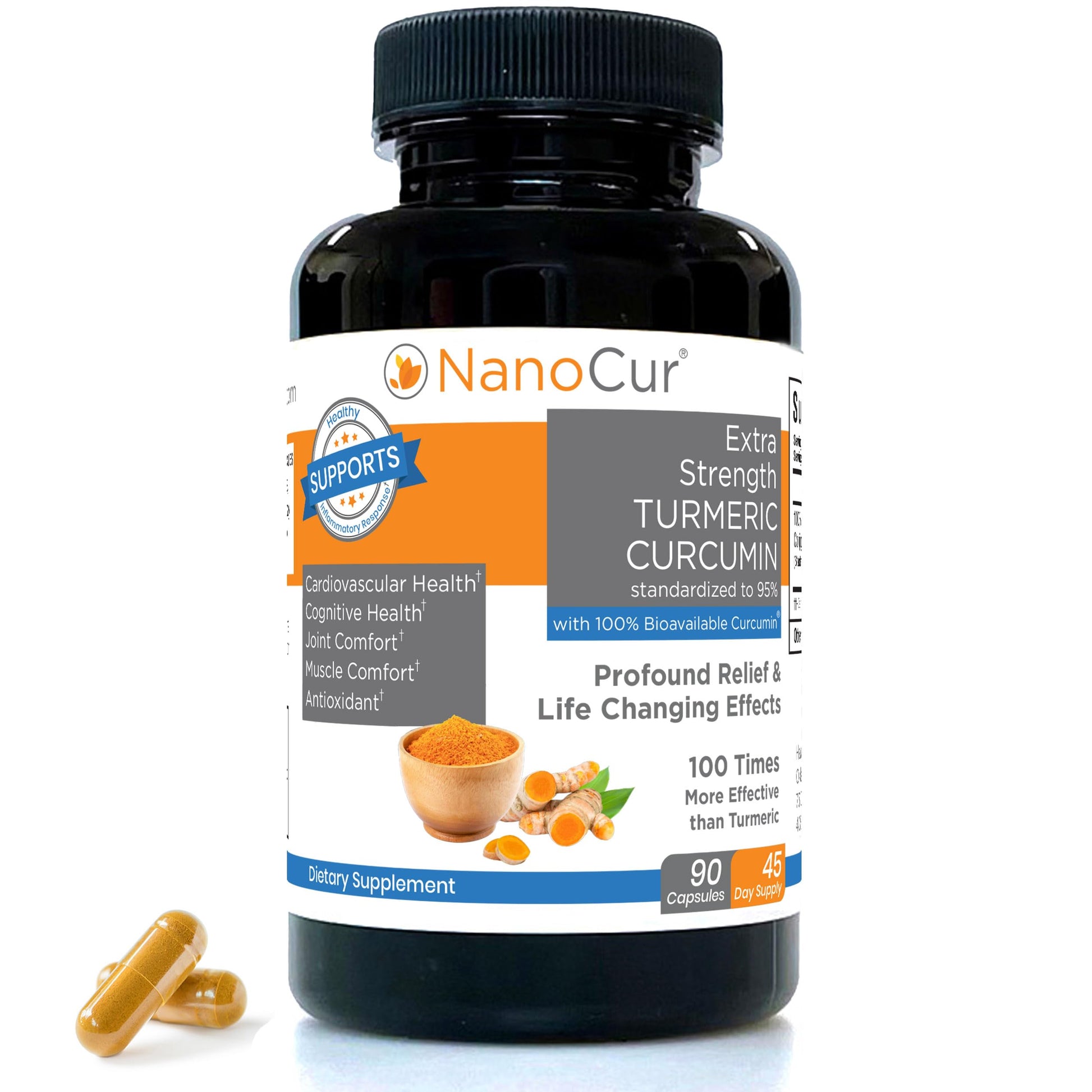Nanocur Turmeric Curcumin - 100x More Active Than Turmeric, 170% More Active Than Nanocur buy supplements canada