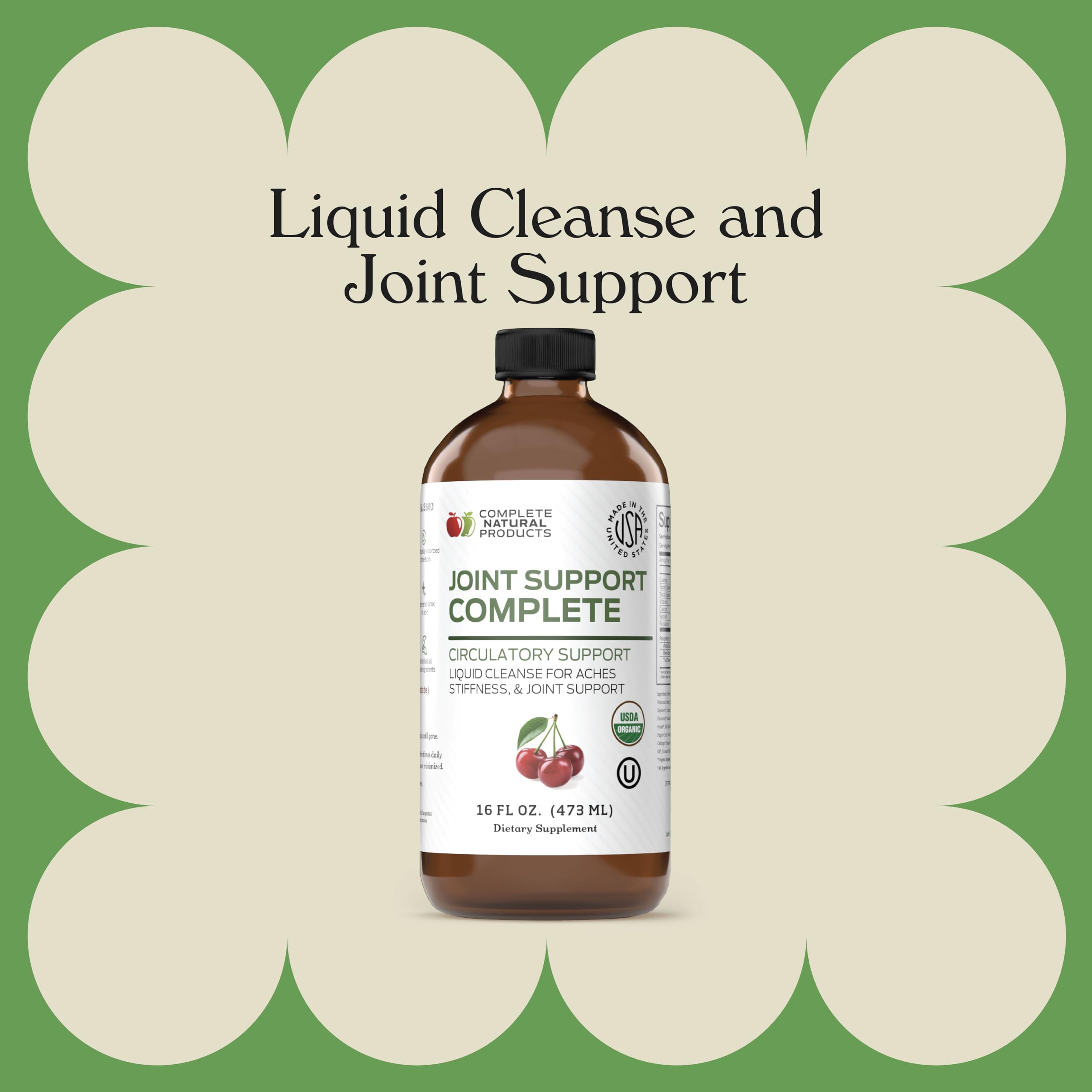 Complete Natural Products Joint Support Complete – 16 Fl Oz Organic Liquid Joint Supplement with Glucosamine Chondroitin MSM – Natural Uric Acid Cleanse & Herbal Joint Health Support for Mobility Complete Natural Products buy supplements canada