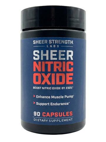 Sheer Strength Labs Nitric Oxide Supplement for Men - Clinically Tested for Pumps & Blood Flow - 270% More Nitric Oxide - Nitrosigine Supplement, S7 & Beetroot - Made in USA - 90 Capsules Sheer Strength Labs buy supplements canada