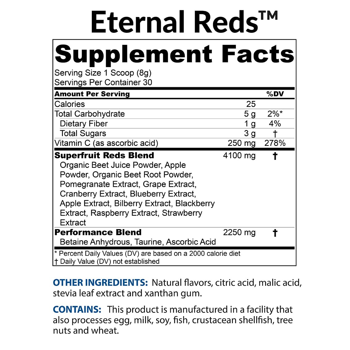 BioTrust Eternal Reds, Red Superfoods Powder, Support for Heart Health and Circulation, Energy, Stamina, No Added Sugar or Caffeine, Naturally Flavored and Sweetened, Berry Flavor (30 Servings) BioTrust buy supplements canada