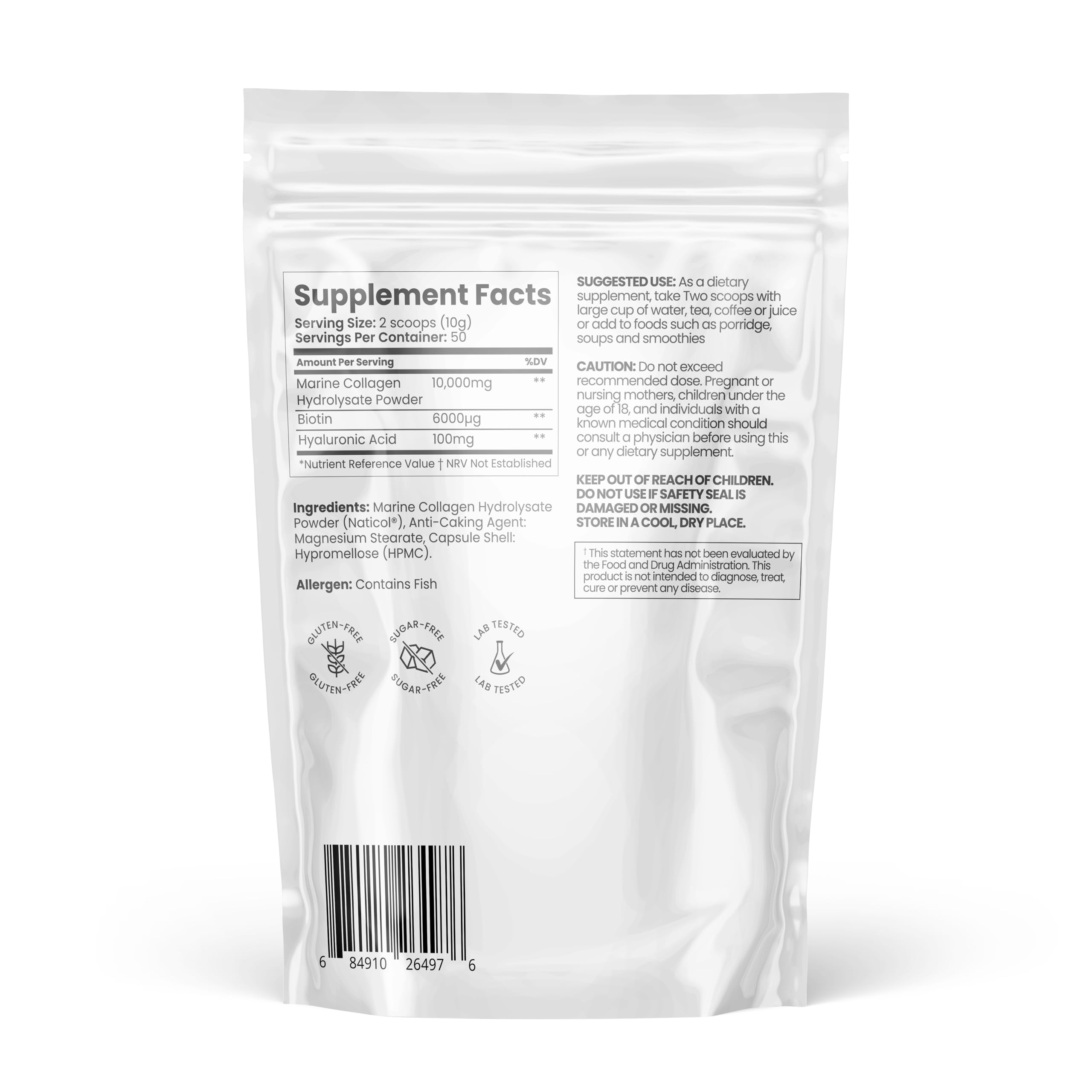 Collagen Powder for Women with Added Biotin and Hyaluronic Acid, Colageno for Women Lidoque buy supplements canada