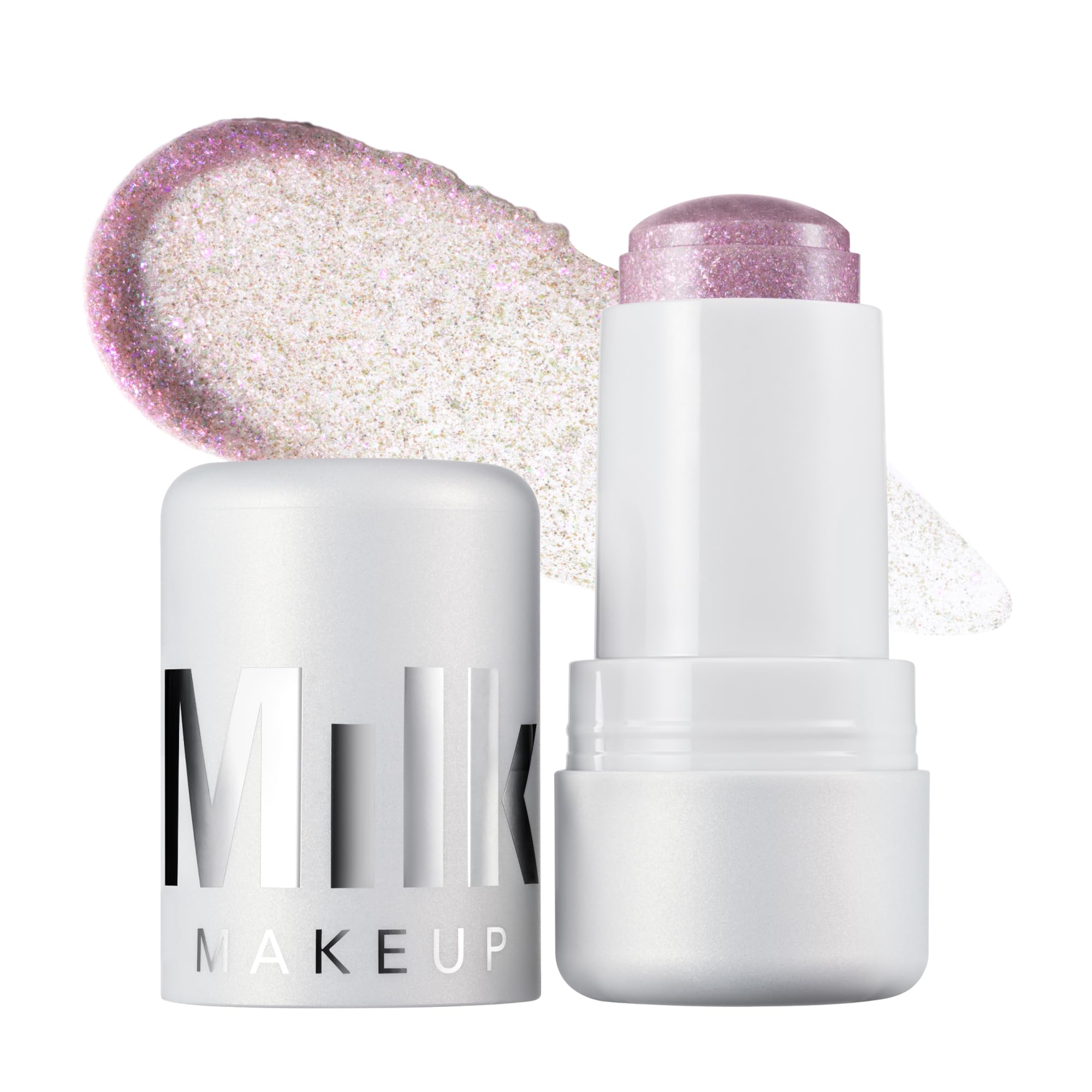 Milk Makeup Cooling Water Jelly Shimmer – Buildable Face + Body Highlighter Stick for Sheer Shimmery Glow – Long-Lasting, Hydrating, Glitter Free Formula – Boba (Violet Blue), 0.17oz Milk Makeup buy supplements canada