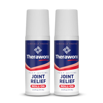 Theraworx Fast-Acting Joint Relief Roll-On Joint Discomfort & Inflammation Relief - 2.5 Oz - 2 Count Theraworx buy supplements canada