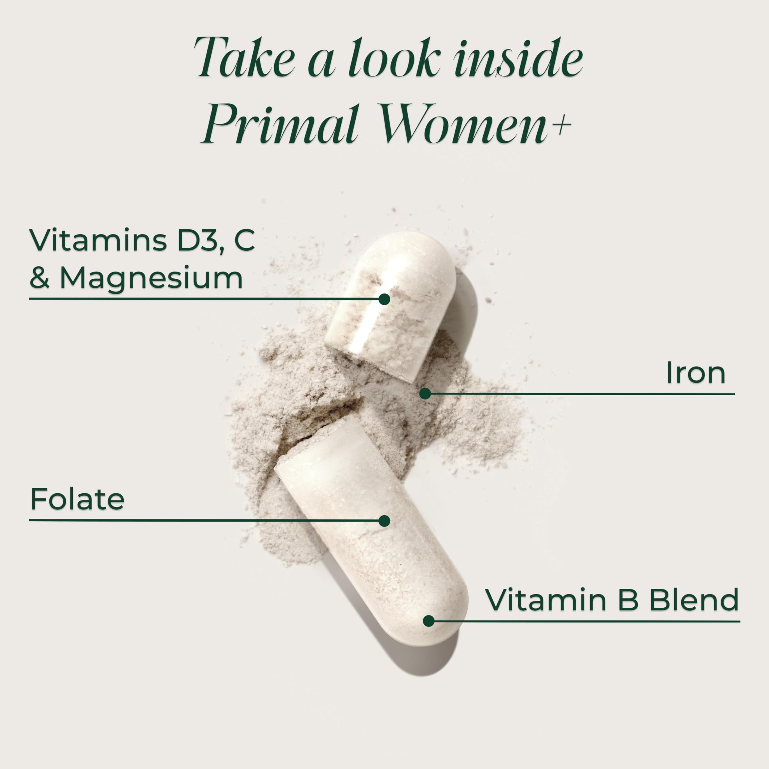 Primal Harvest Women+, Woman's Multivitamin Vitamin A, Vitamin C, Vitamin D and E, Vitamin B12, B6, Biotin Primal Harvest buy supplements canada