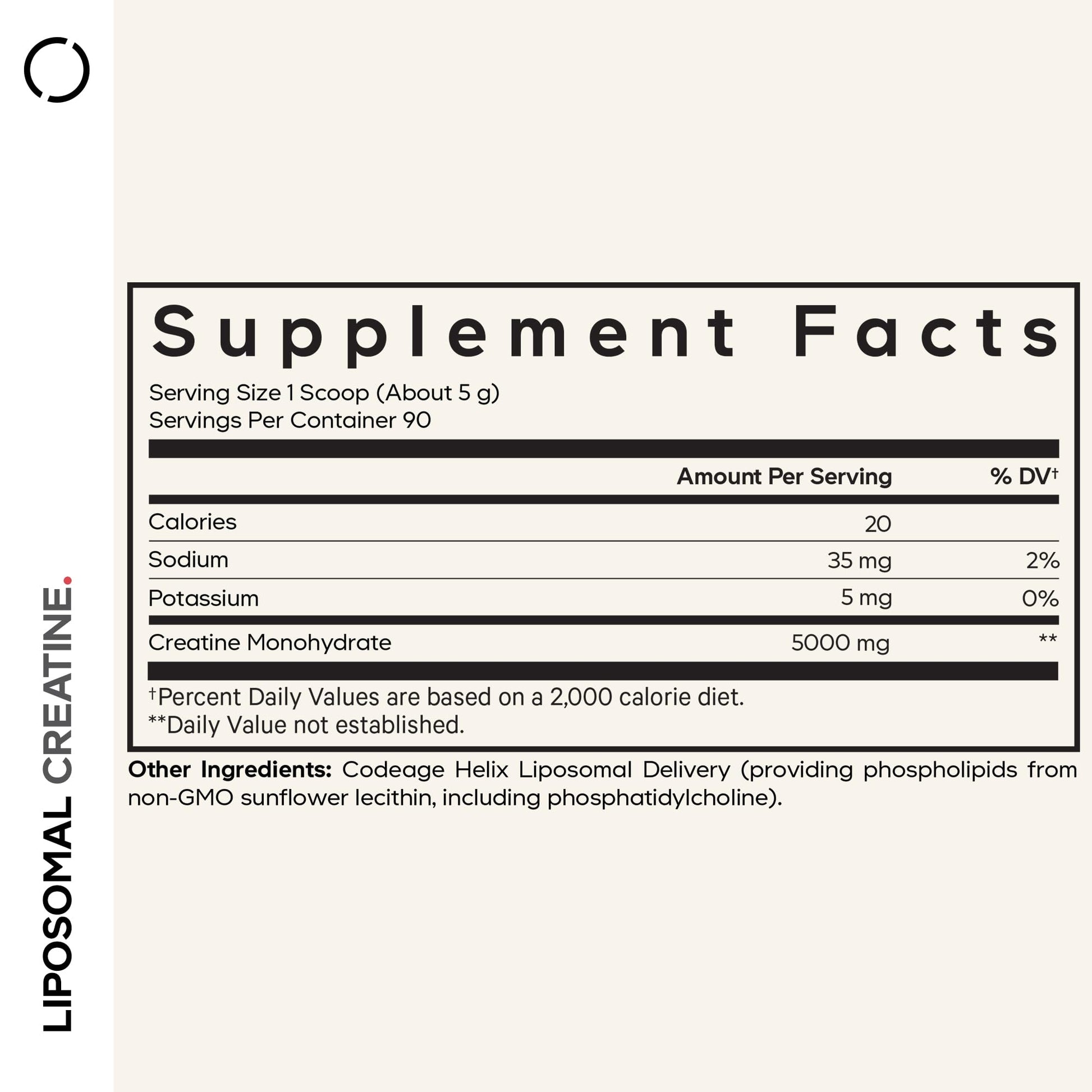 Codeage Liposomal Creatine Powder Supplement - 3-Month Supply - 5000mg Creatine Monohydrate Pre Workout & Post Workouts - Unflavored Creatine, Pure Creatine Powder, Creatinine for Sports - 90 Servings Codeage buy supplements canada