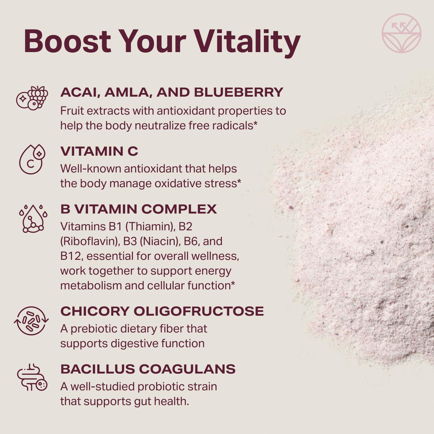 Proper, The Purples Nutrient-Dense Superfood Powder - Antioxidant Supplement and Cellular Support – Acai, Amla, Blueberry, Vitamin C, B Vitamins & More - Enhanced with Prebiotic Fiber & Probiotics Proper buy supplements canada