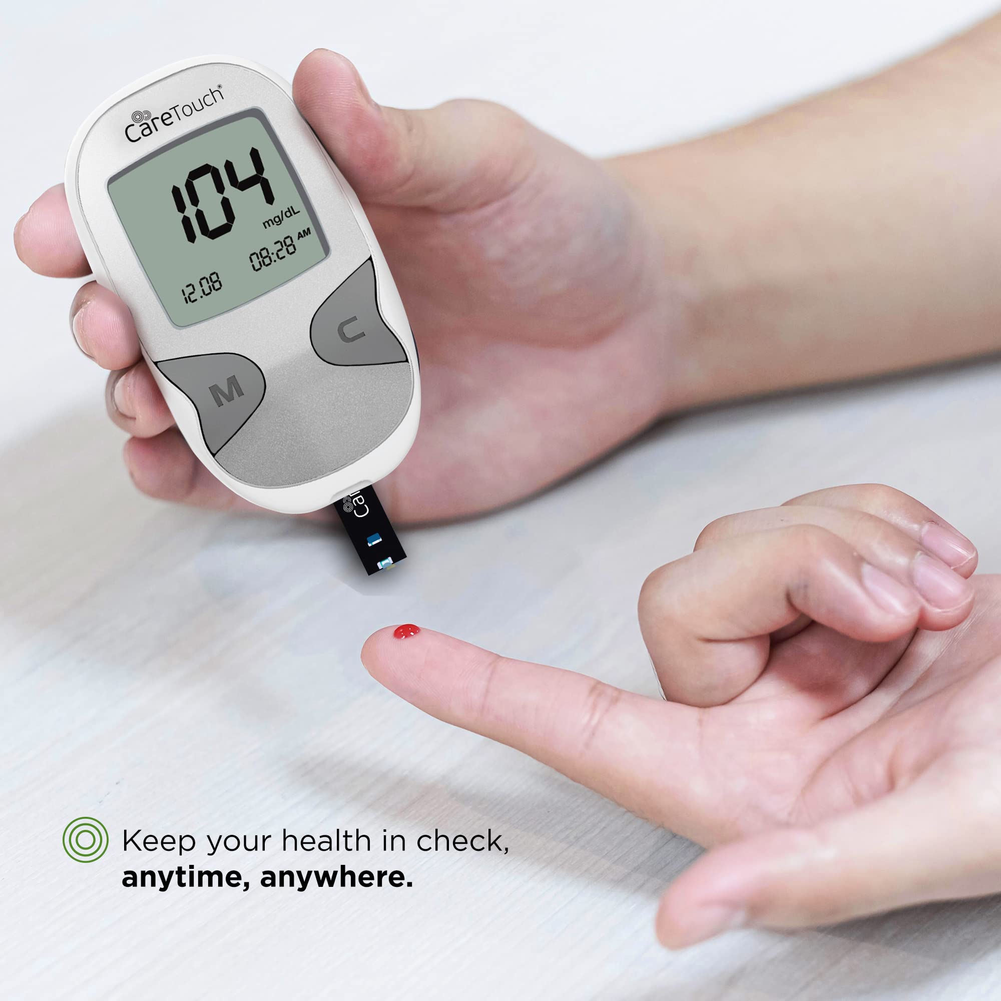 Care Touch Blood Glucose Meter Kit - Diabetes Testing Kit with Glucometer Care Touch buy supplements canada