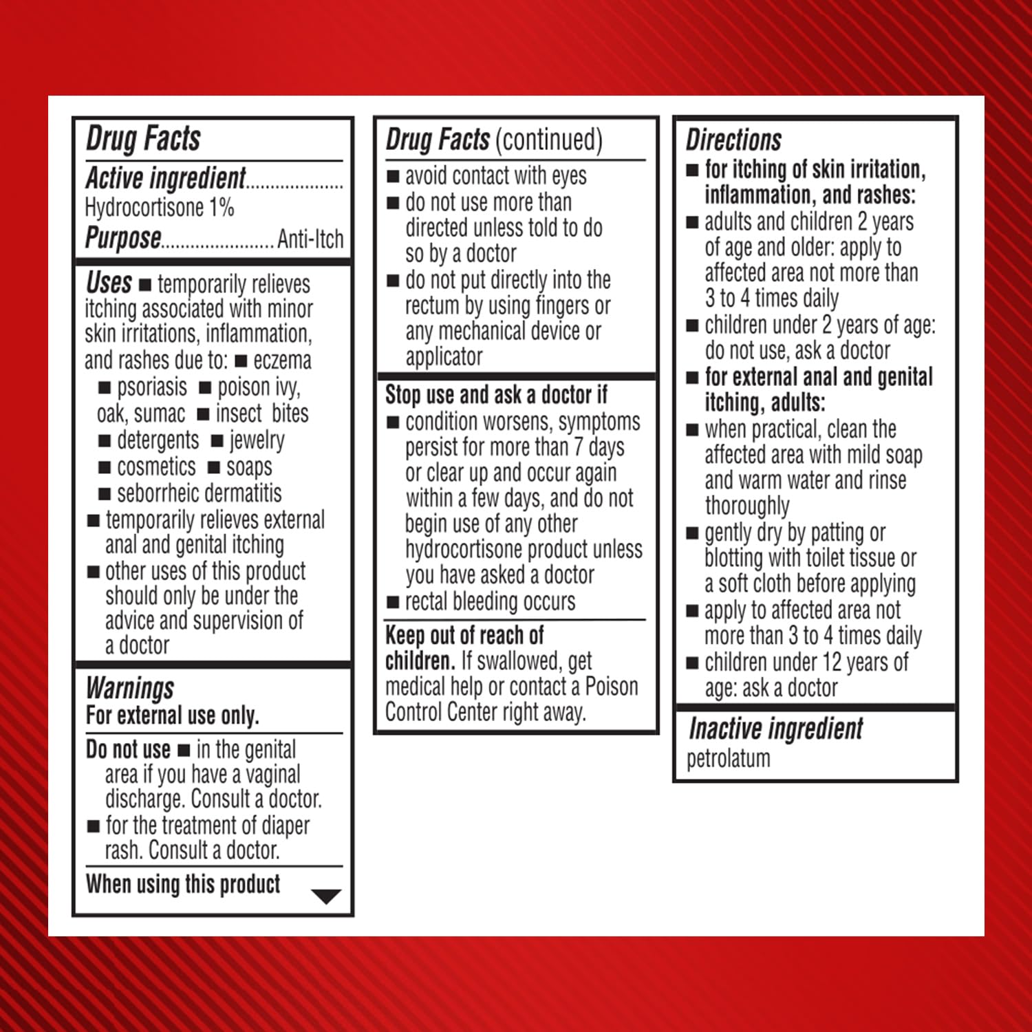 Cortizone-10 Maximum Strength Water Resistant Itch Relief Ointment, 1% Hydrocortisone, Fast-Acting, Anti-Itch Cream for Bug Bites, Rash, Eczema, Psoriasis, Poison Ivy, Oak, Sumac & More, 2 oz Cortizone 10 buy supplements canada