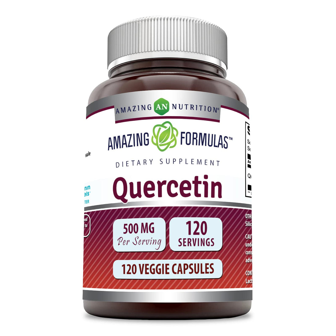 Amazing Formulas Quercetin 500mg 120 Veggie Capsules Supplement - Non-GMO - Gluten Free - Supports Overall Health & Well Being Amazing Nutrition buy supplements canada