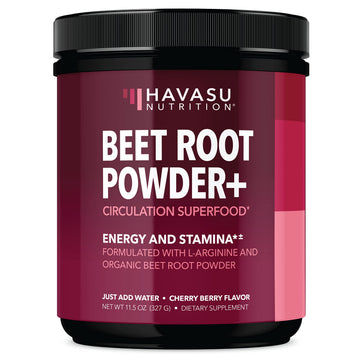 Organic Beet Root Powder with BCAA and L-Arginine for Energy and Stamina Support HAVASU NUTRITION buy supplements canada