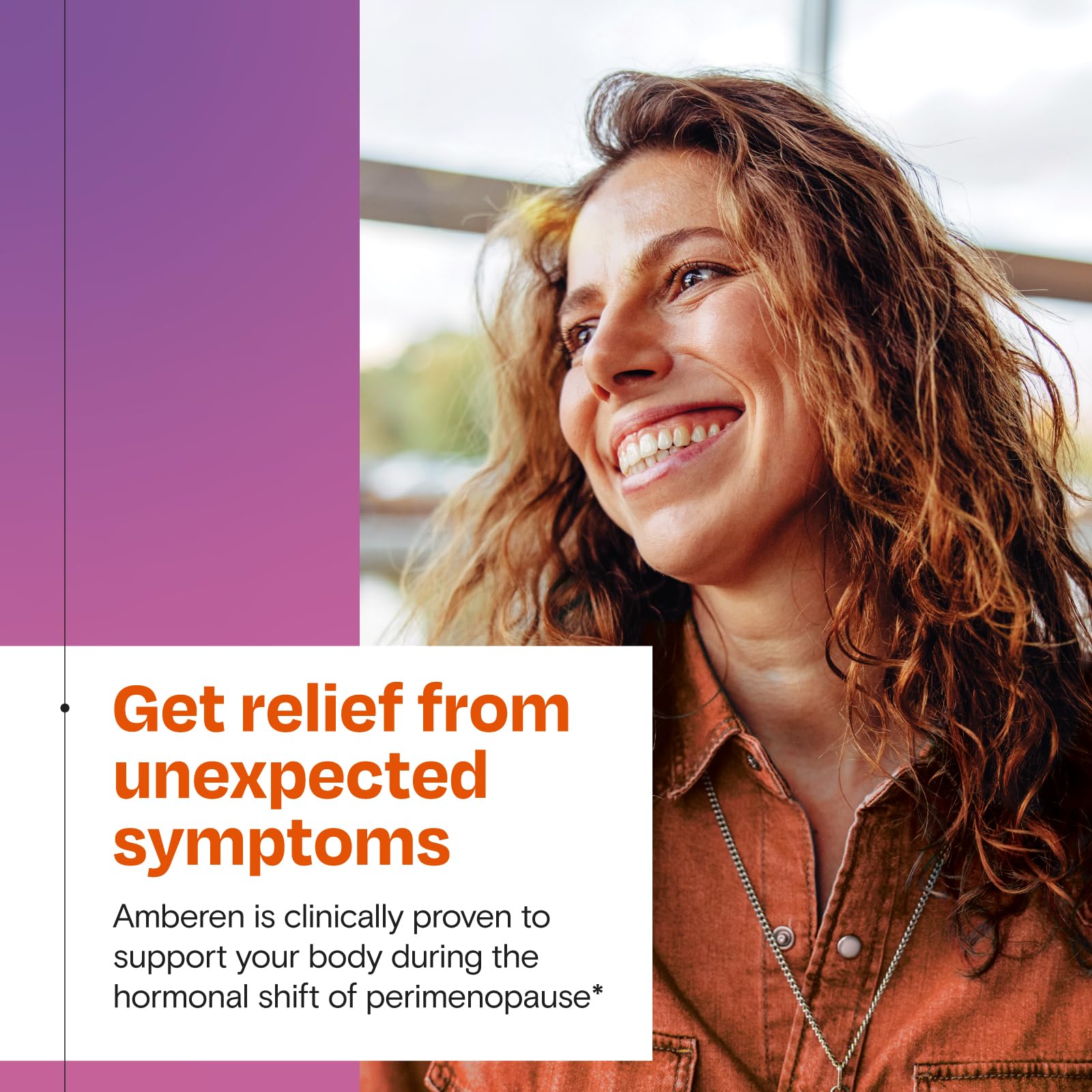 Amberen Perimenopause, Peri-Menopause Multi-Symptom Relief, Vitamin B, Vitamin E & Antioxidants Supplement, Clinically Shown to Help Support Hormone Balance, Hot Flashes & Night Sweats, 60 Count Amberen buy supplements canada