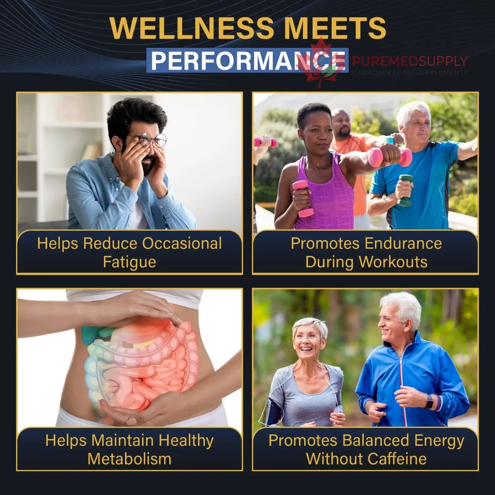 Powerhouse Vitality LifeRevive - Overall Vitality Boost | Vitamin Gummies for Men & Women Powerhouse Vitality buy supplements canada