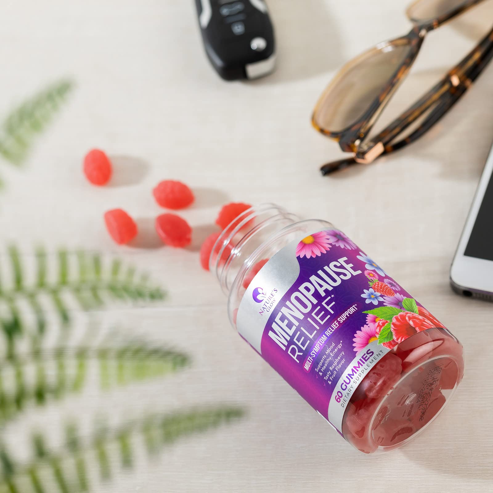 Nature's Glow Menopause Relief Vitamin Gummy for Women - Effective Menopause Nature's Glow buy supplements canada