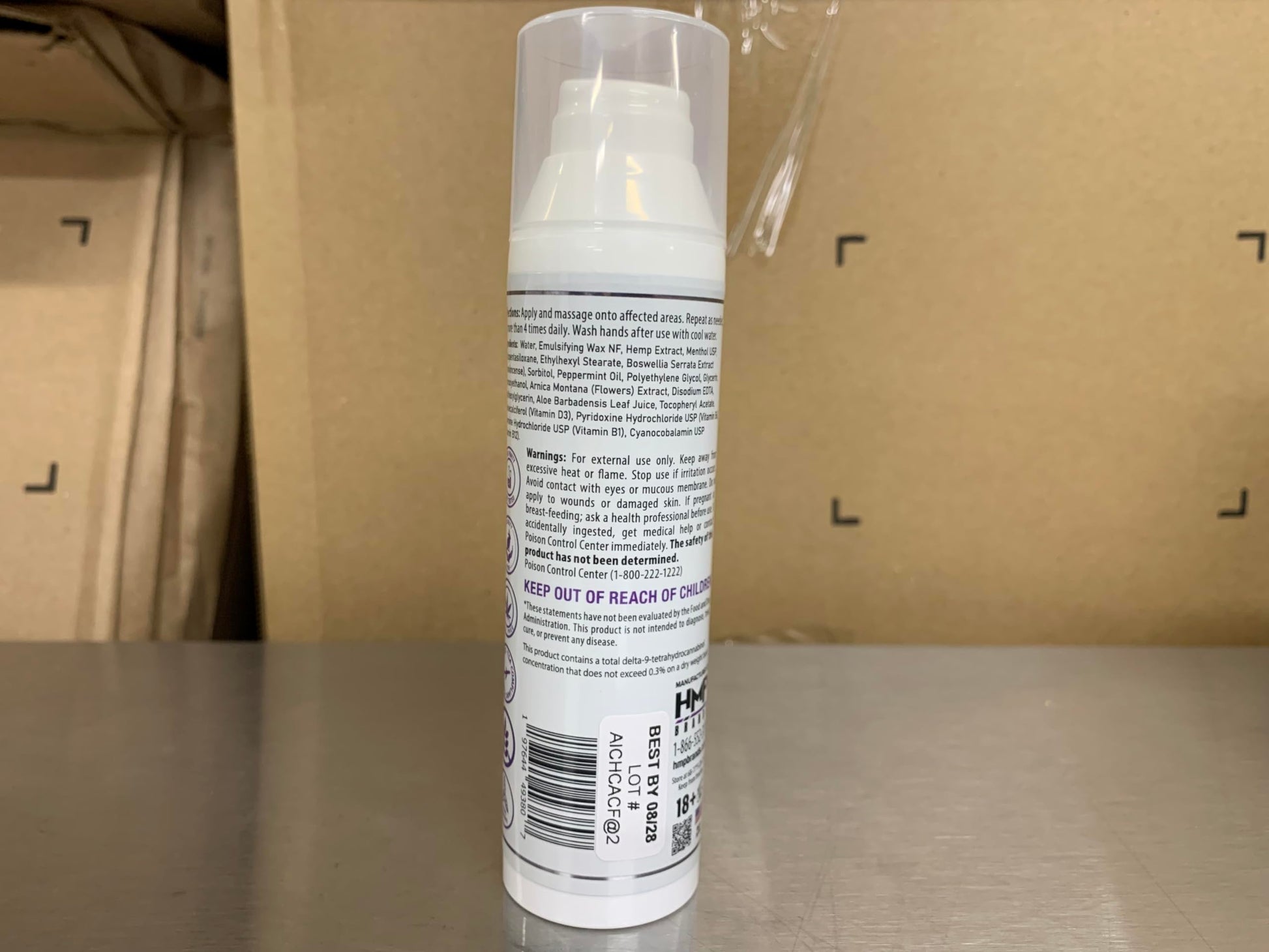 HMP BRANDS Neuropathy Cream Nerve Hemp Cream 2000mg Maximum Strength for Feet, Hands, Legs, Toes, Back. Natural Arnica, Vitamin D3 B1 B6 B12 w Menthol, Made in USA 2.1oz HMP BRANDS buy supplements canada