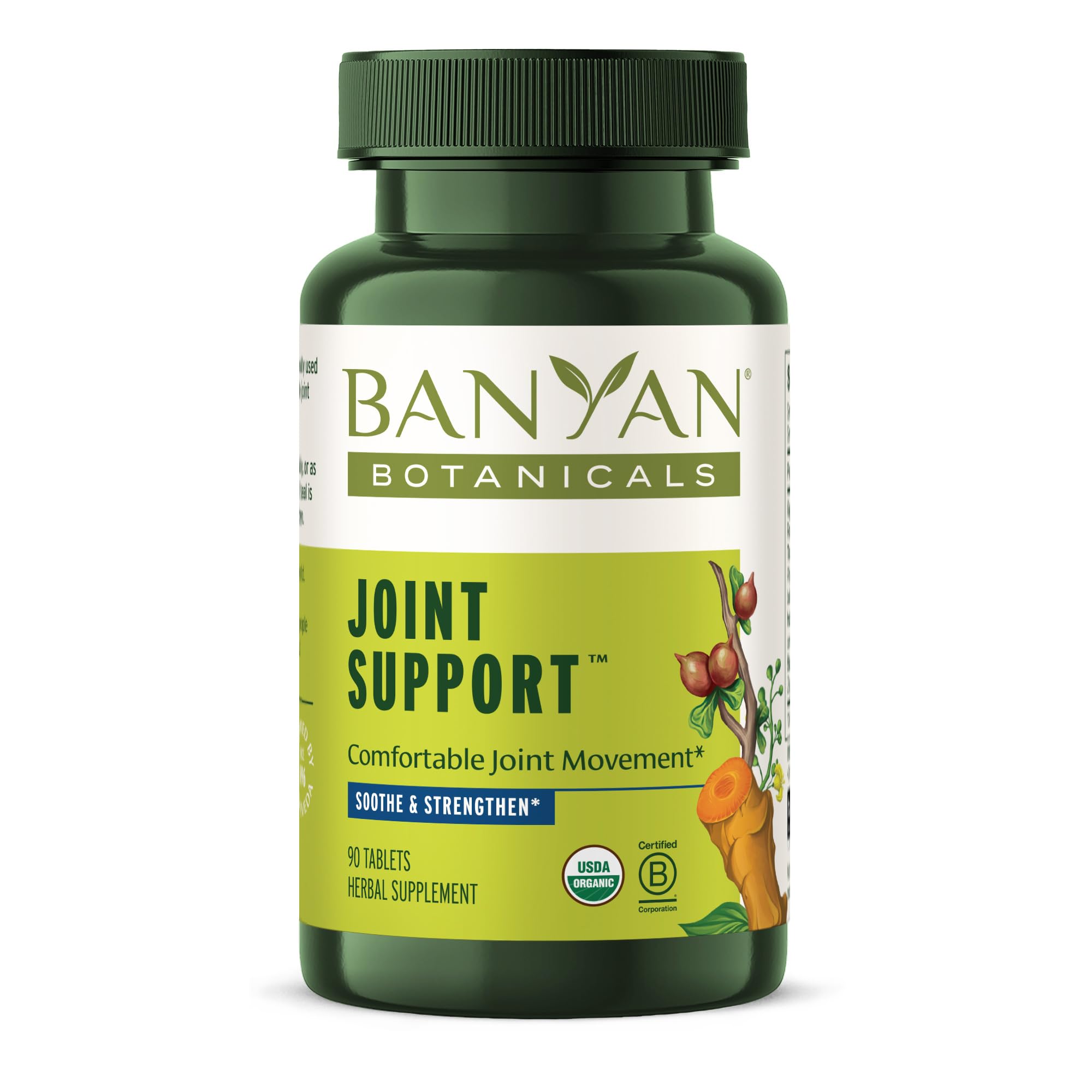 Banyan Botanicals Organic Joint Support–Advanced Mobility & Flexibility Supplement with Boswellia,Guggulu Resin & Turmeric–Natural Lubrication for Cartilage, Bones & Muscles-90 Tablets-USDA Organic Banyan Botanicals buy supplements canada